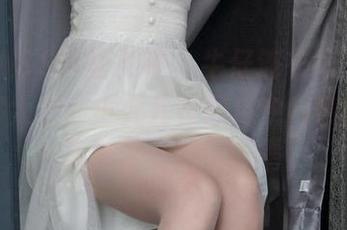 MSLASS梦丝女神 – 牛仔连衣裙，这玩法真够大胆！小允儿在图库中随意转个身，高清得让我有点懵。