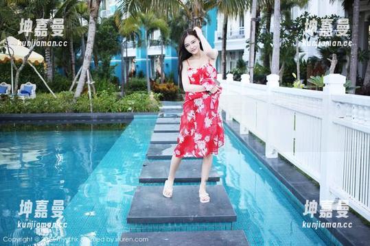 MyGirl美媛馆 - 唐琪儿Beauty最新泳装照，随便翻翻就觉得热，服气！