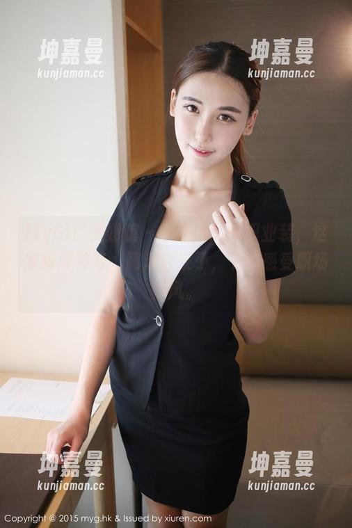 MyGirl美媛馆 - 小夕juju的职业装，这变身真神奇，高清它来了，下载感受职场新风。