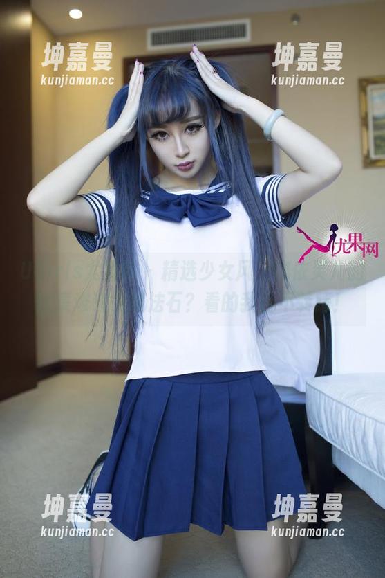 UGirls尤果网 - 精选少女风，娜依灵儿的图集难道是魔法石？看的我目不转睛！