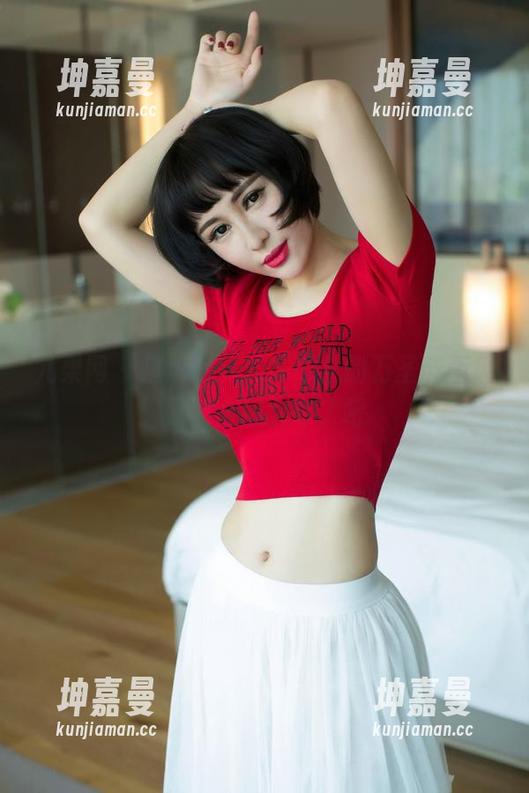 尤果网 - 精选写真，才可儿的万圣节画风，配合得太奇了吧