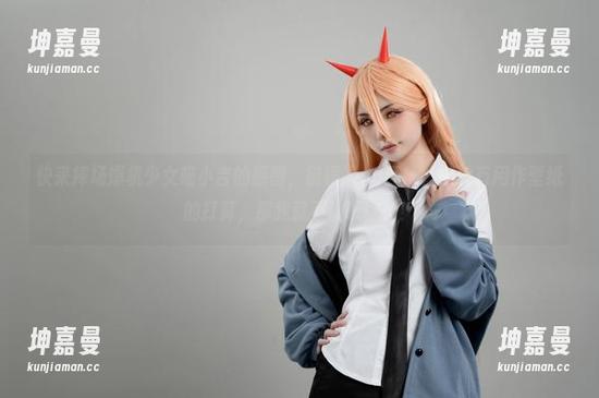 快来捧场爆机少女喵小吉的原图，链锯人-帕瓦！如果没有用作壁纸的打算，那我就不认识你了！