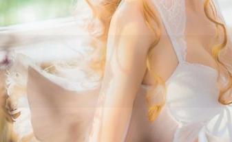 金鱼yui的婚纱图册：白色的浪漫与蓝色的梦