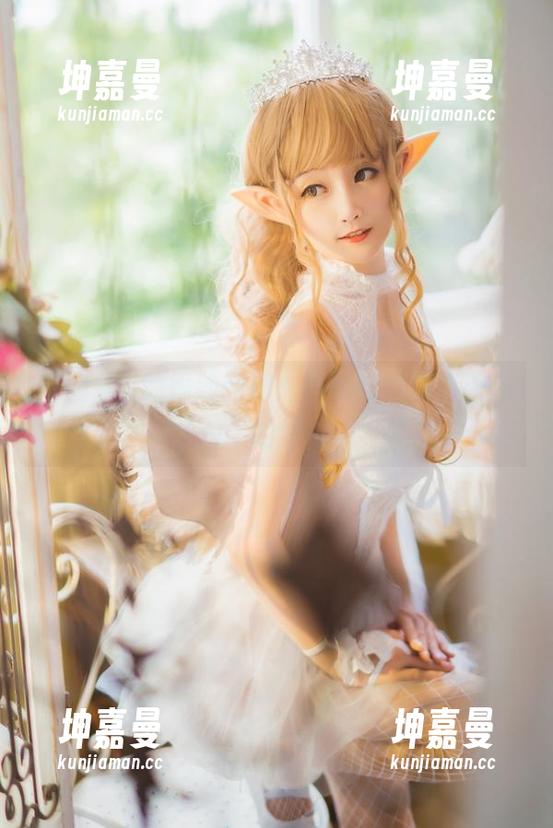 金鱼yui的婚纱图册：白色的浪漫与蓝色的梦